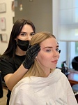 Покраска бровей хной 1
